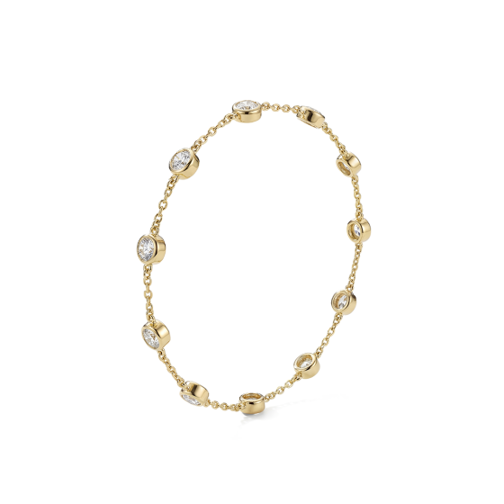 Yellow Gold Bubble Bracelet