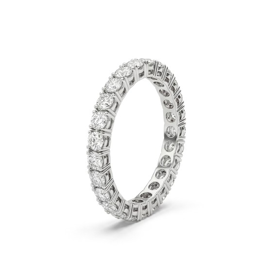 white gold pave-set diamond bracelet